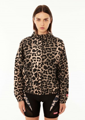 Animal Print P.E Nation Downforce Jacket | ICSATPH-37