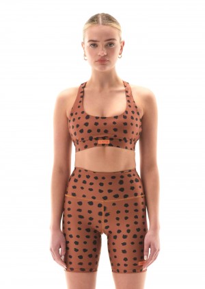 Animal Spot P.E Nation Monterosa Sports Bra | IUOCMLV-69