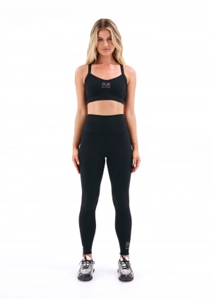 Black P.E Nation Recharge Legging | UGFHSIO-49