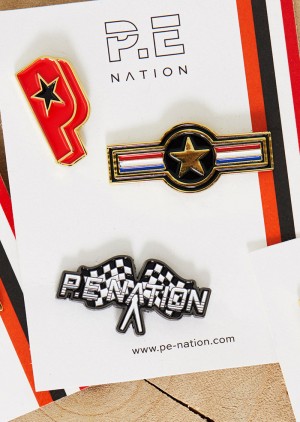 P.E Nation P.E Racing Badges | RJXQWMF-81