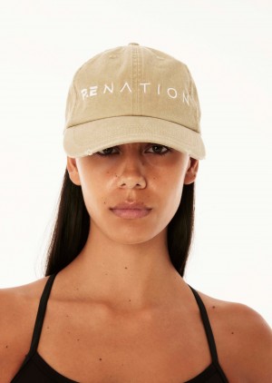 Pale Khaki P.E Nation Immersion Cap | ZPLAGHU-93