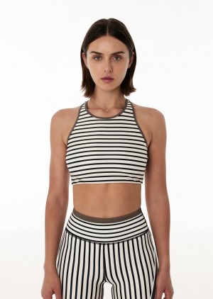 Stripe Print P.E Nation Slipstream Tank | LKXEBOC-90