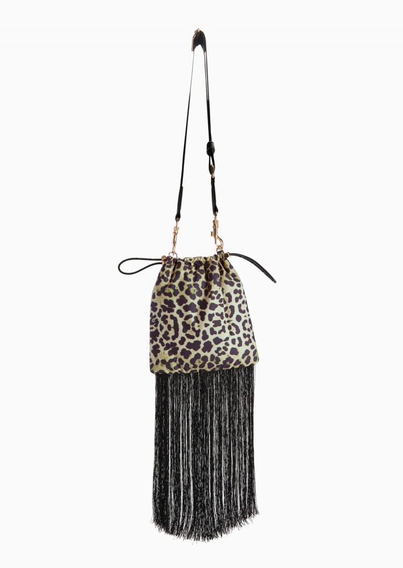 Animal Print P.E Nation Desert Crossbody Bag | QSFLUNW-97