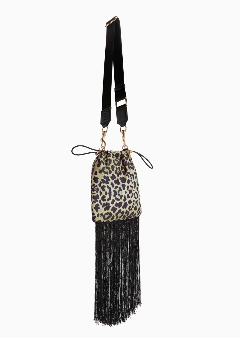 Animal Print P.E Nation Desert Crossbody Bag | QSFLUNW-97