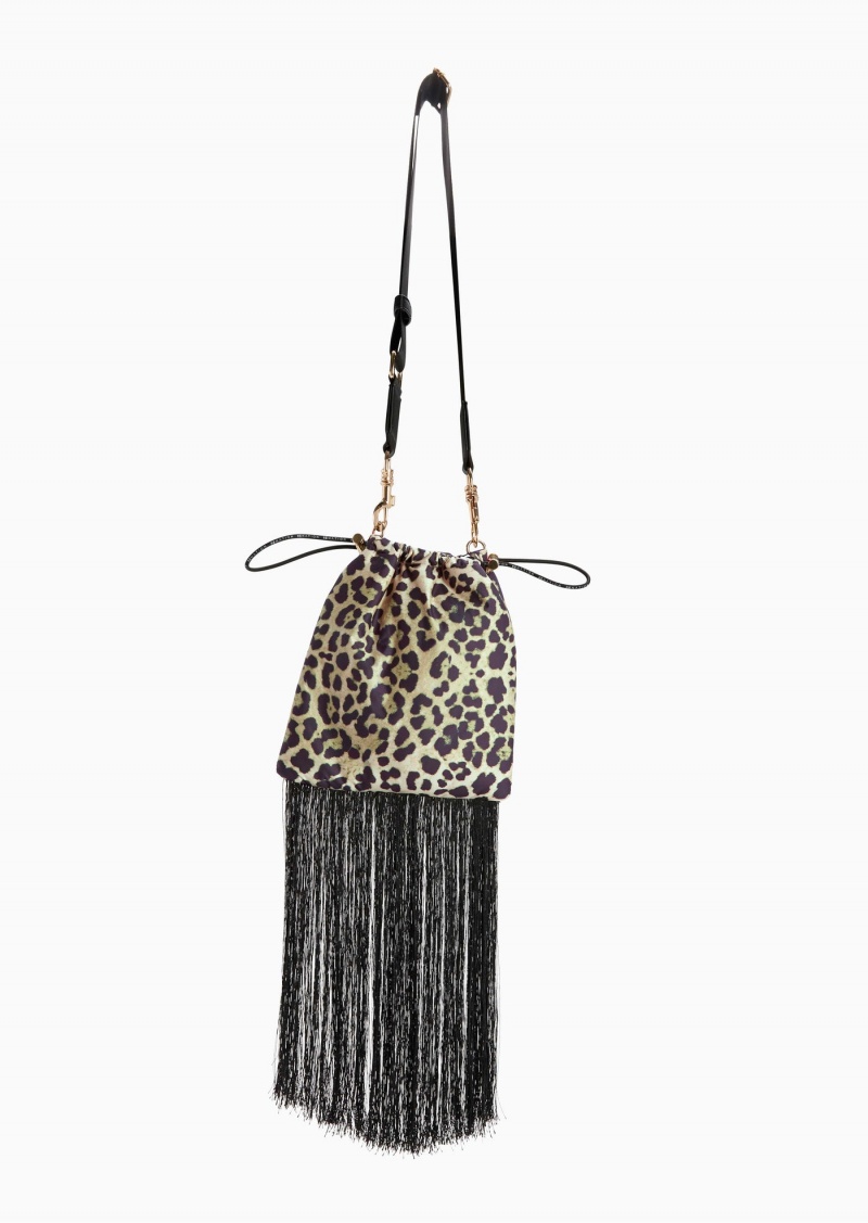 Animal Print P.E Nation Desert Crossbody Bag | QSFLUNW-97