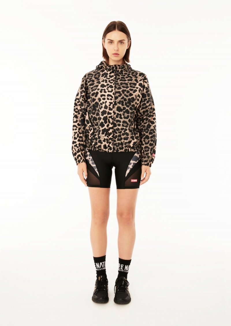 Animal Print P.E Nation Downforce Jacket | ICSATPH-37