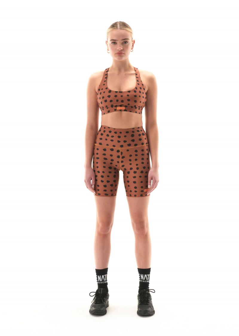 Animal Spot P.E Nation Monterosa Sports Bra | IUOCMLV-69