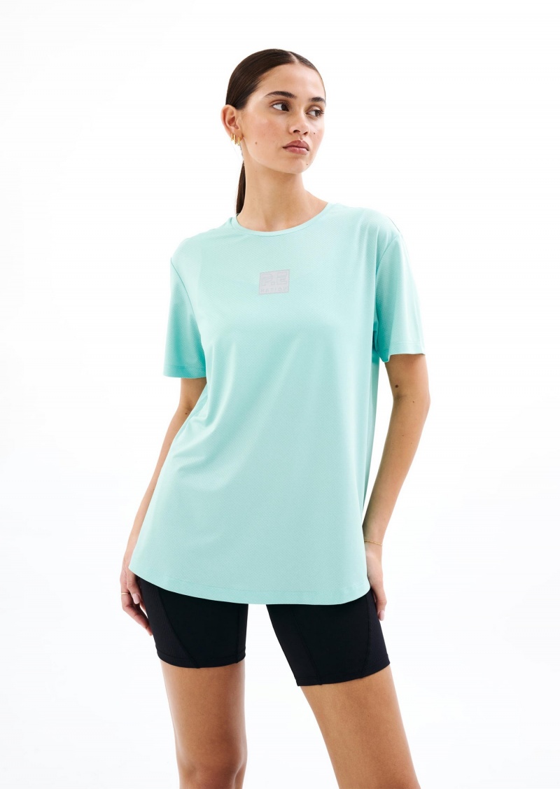 Aqua P.E Nation Crossover Air Form Tee | GROTQXN-80