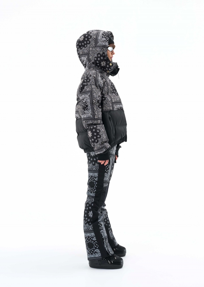 Bandana Print P.E Nation Niseko Snow Jacket | KUXFTIP-59