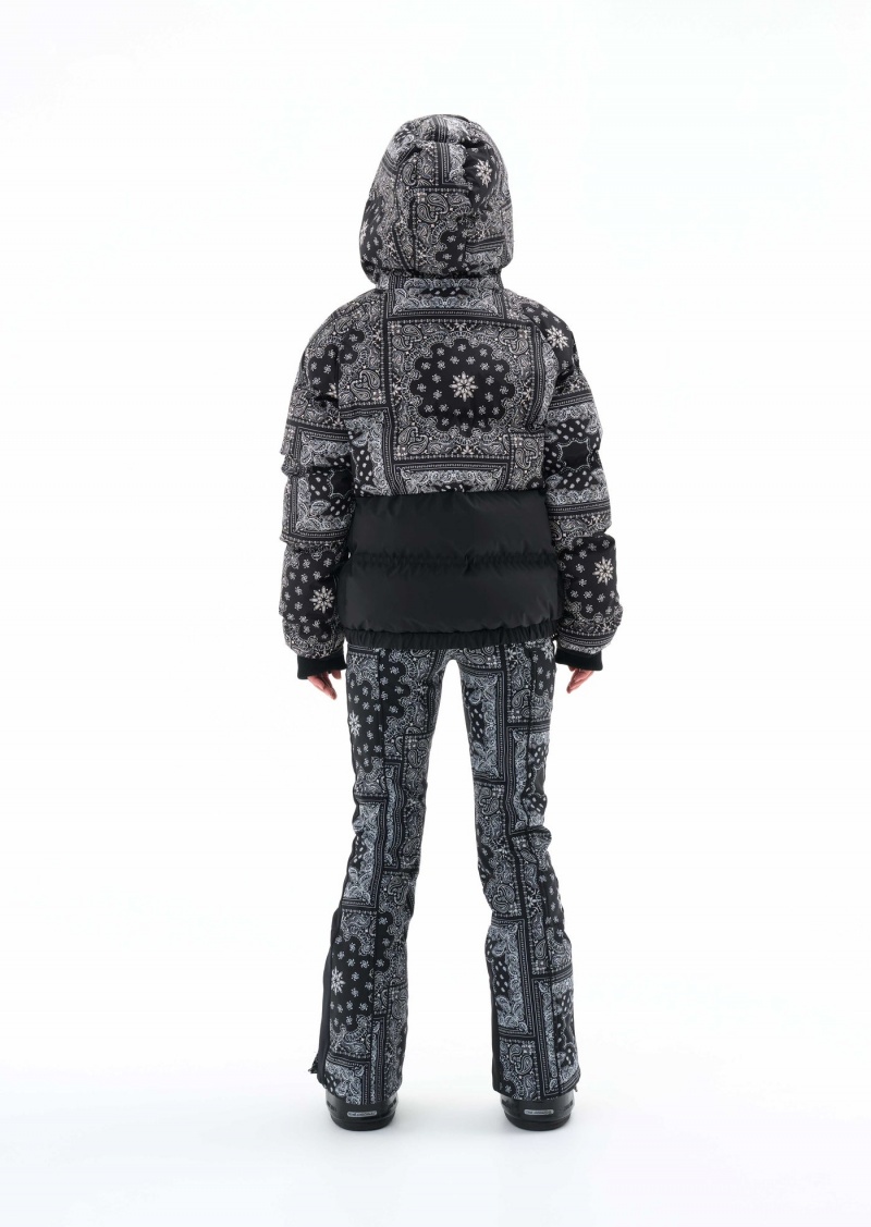 Bandana Print P.E Nation Niseko Snow Jacket | KUXFTIP-59