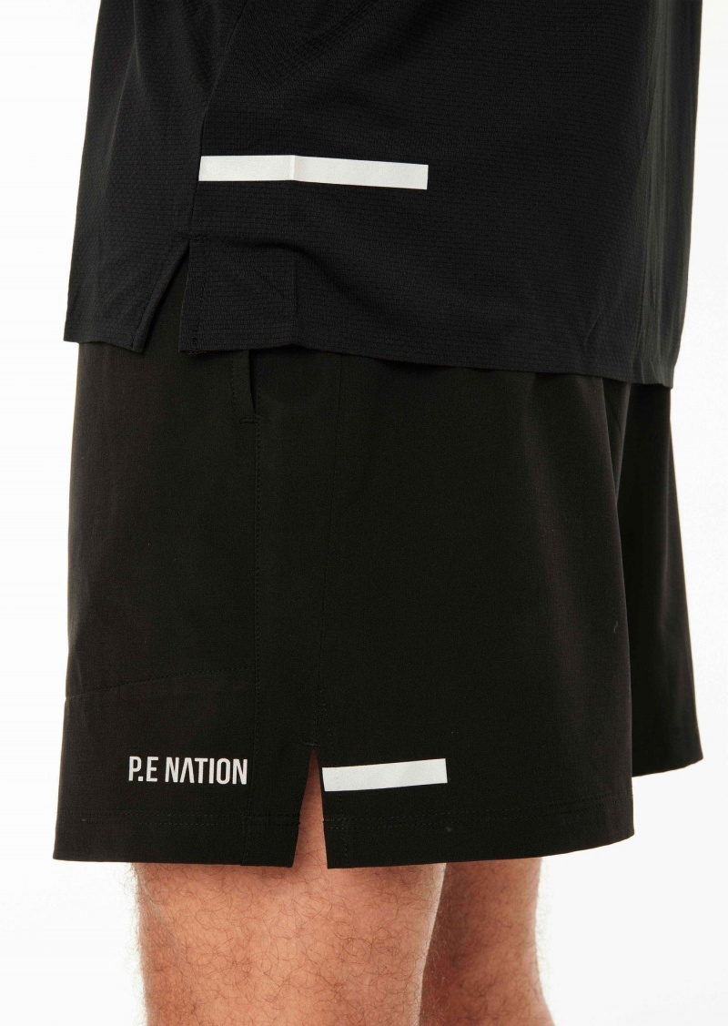 Black P.E Nation Adrenalin Short | BKTAYJG-56