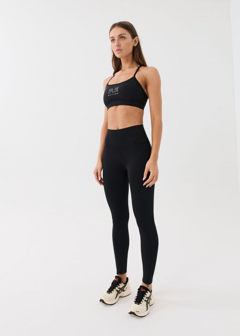 Black P.E Nation Amplify Legging | TJIVWOE-58