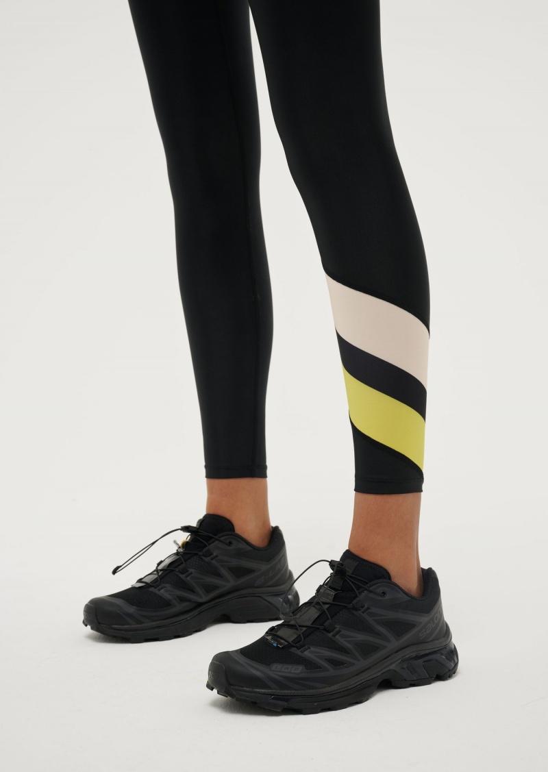 Black P.E Nation Arrowhead 7/8 Legging | GUXAHFN-51