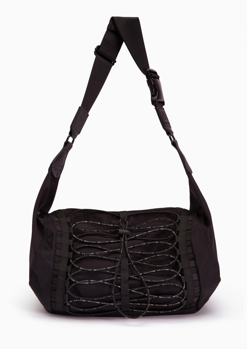 Black P.E Nation Crossroad Bag | CNDZTQB-02