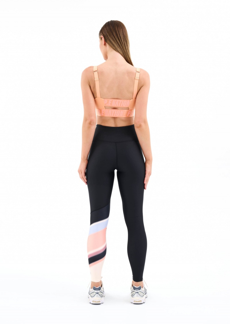 Black P.E Nation Flex Legging | ANOIWZU-97