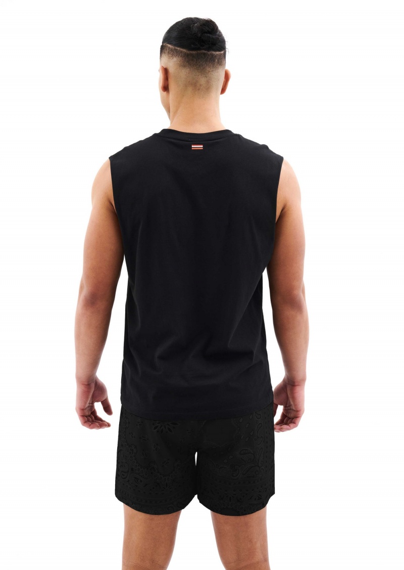 Black P.E Nation Fortitude Tank | OSNQYJH-07