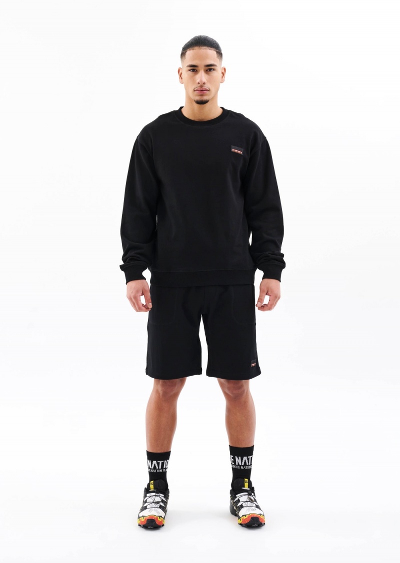 Black P.E Nation Fortitude Trackpant | GCNTQOY-18