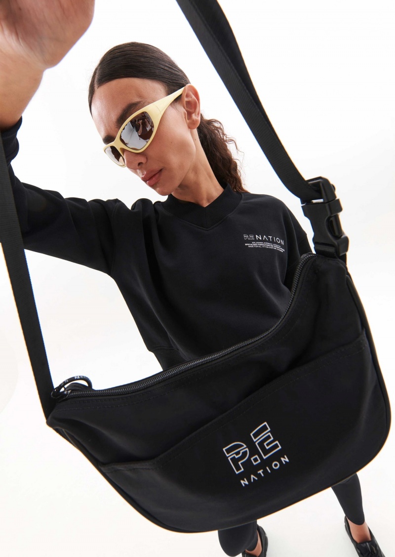 Black P.E Nation Incline Bag | FLEKXAI-30