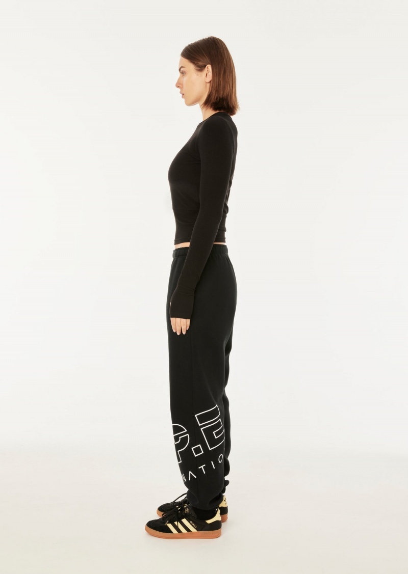 Black P.E Nation Original Trackpant | MPTOQLA-80