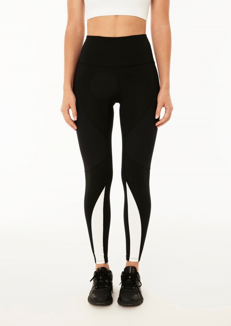 Black P.E Nation Podium 7/8 Legging | QDEAOXW-48