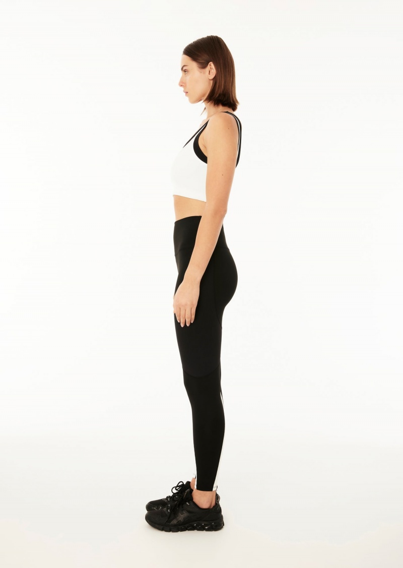 Black P.E Nation Podium 7/8 Legging | QDEAOXW-48