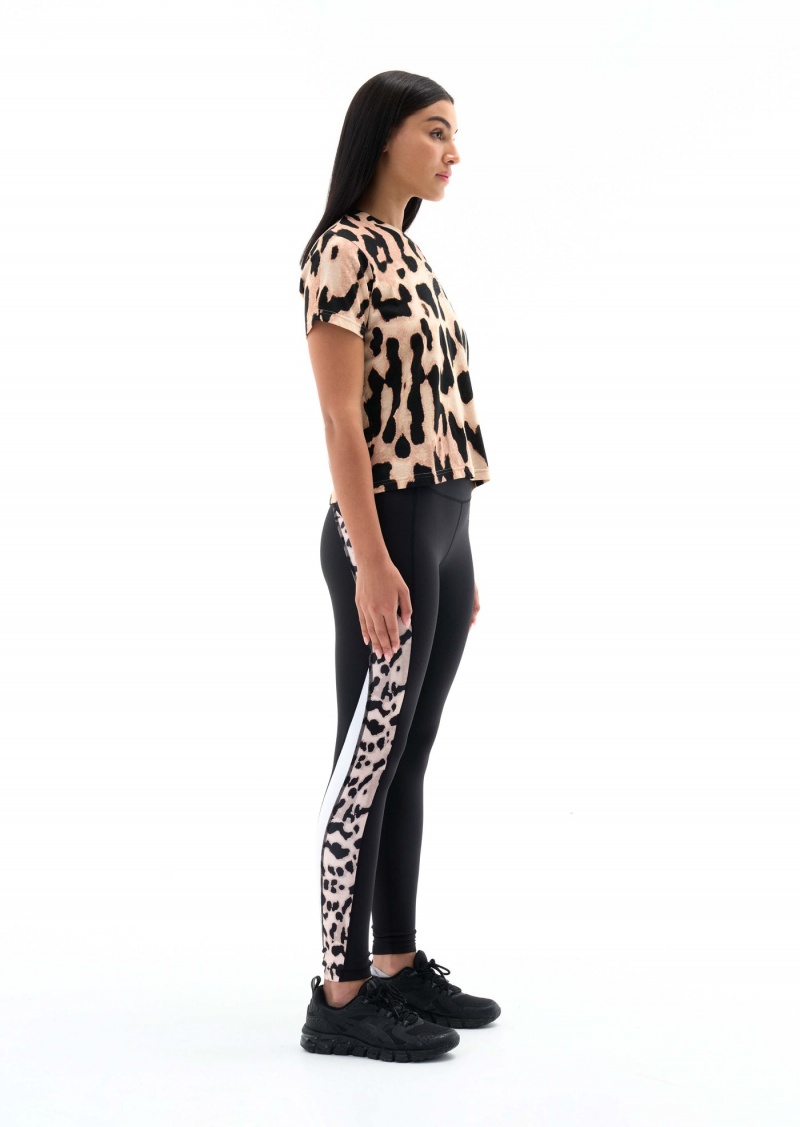 Black P.E Nation Pursuit Legging | LVJDPKN-26