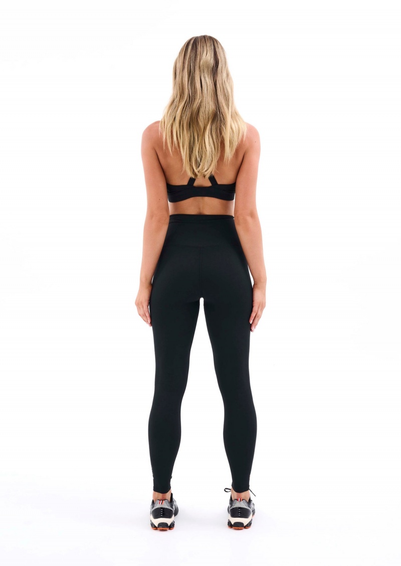 Black P.E Nation Recharge Legging | UGFHSIO-49