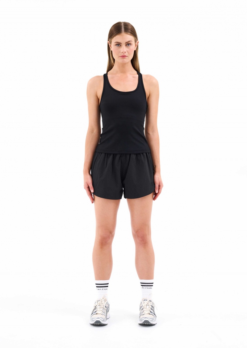 Black P.E Nation Redline Short | GORDACV-57