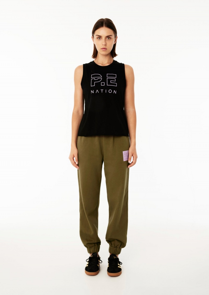 Black P.E Nation Shuffle Tank | REBCJSY-68