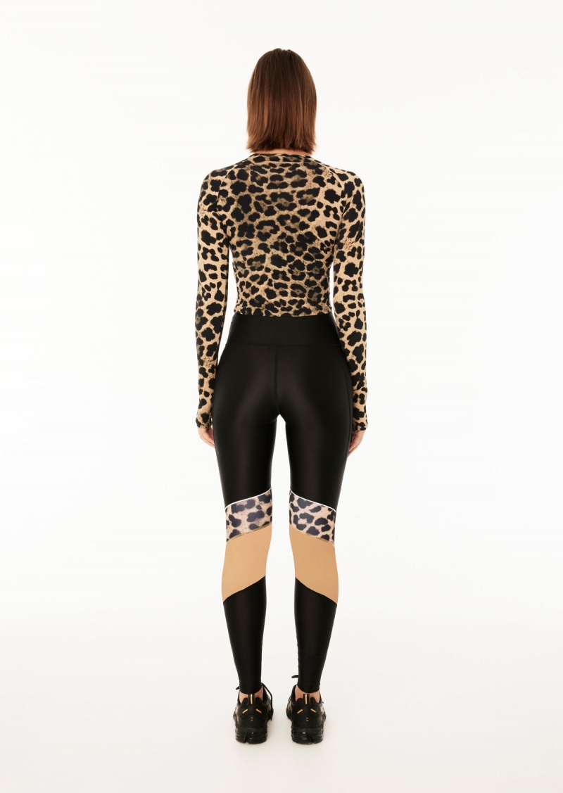 Black P.E Nation Silverstone Full Length Legging | UVZKOSF-32