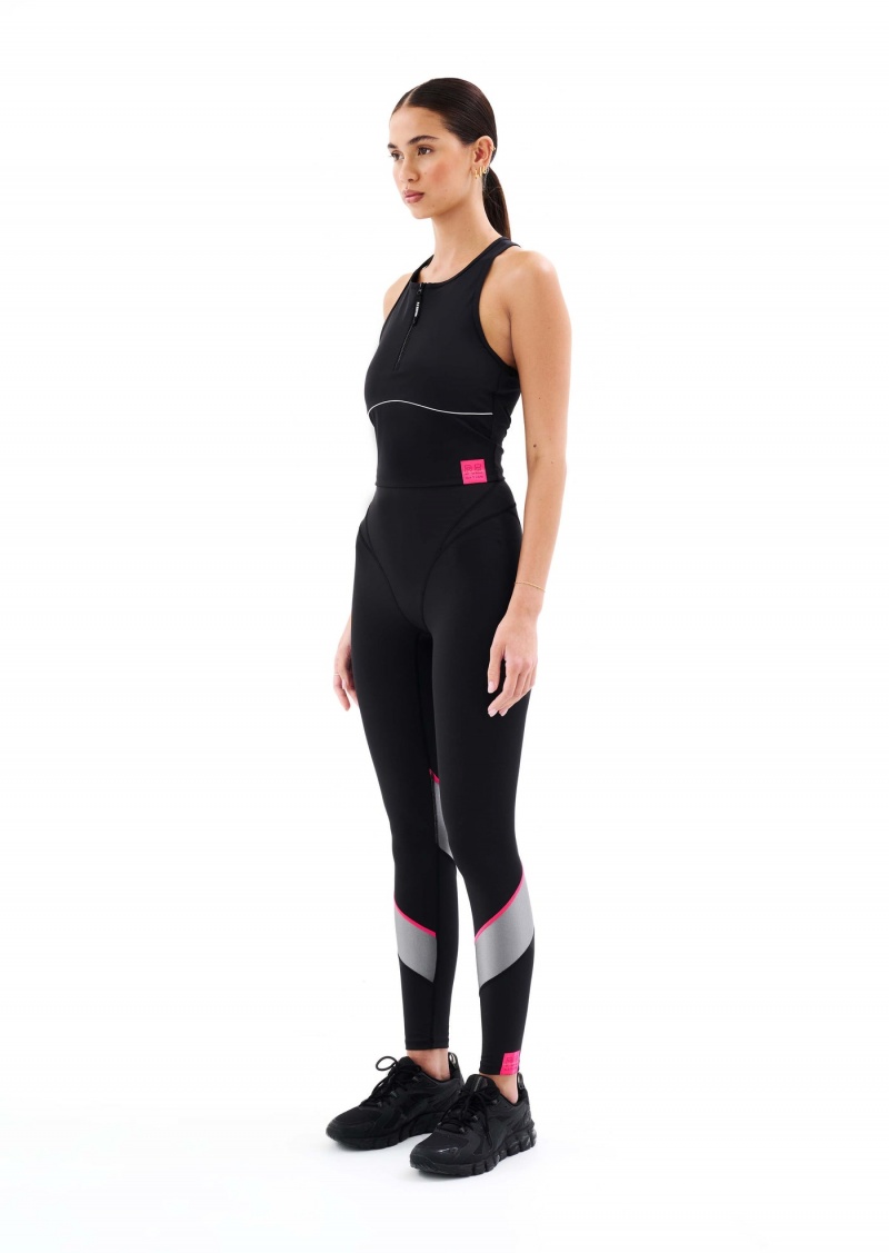 Black P.E Nation VERBENA LEGGING | YIQENCD-35