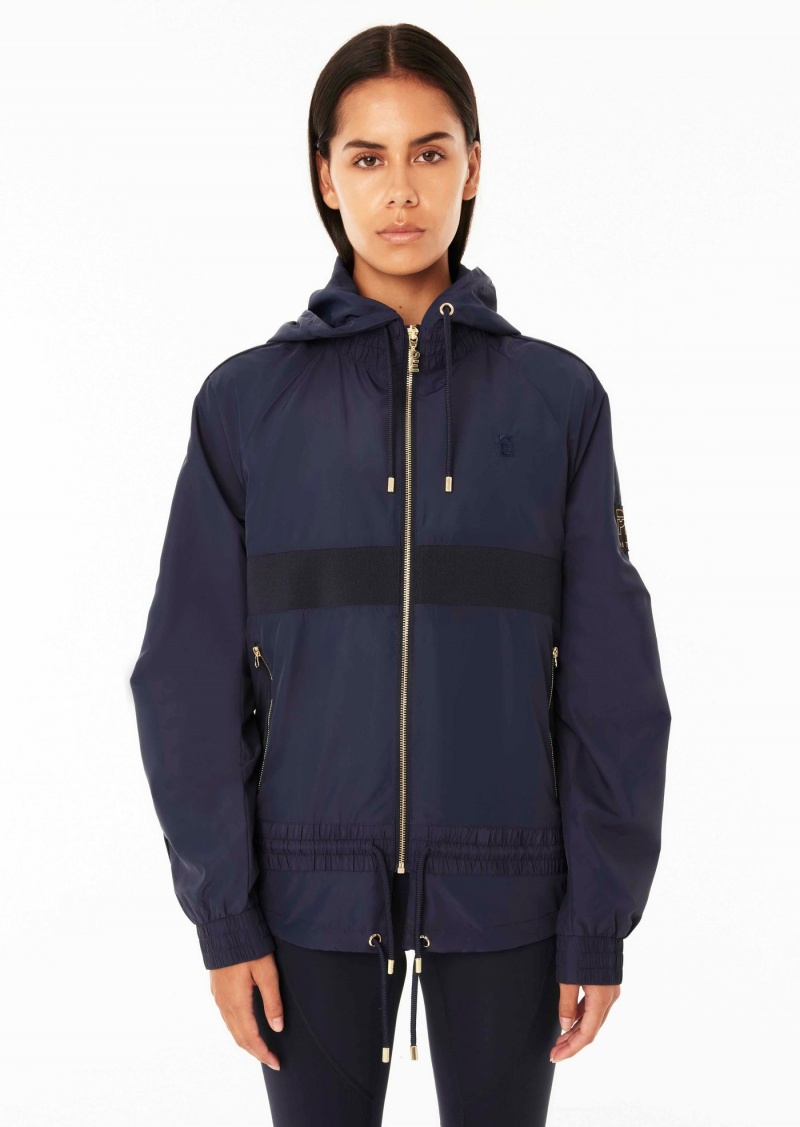 Dark Navy P.E Nation Man Down Jacket | LVHEBSG-71