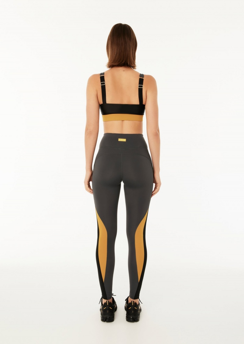 Dark Shadow P.E Nation Riochet Full Length Legging | CYAGESH-79