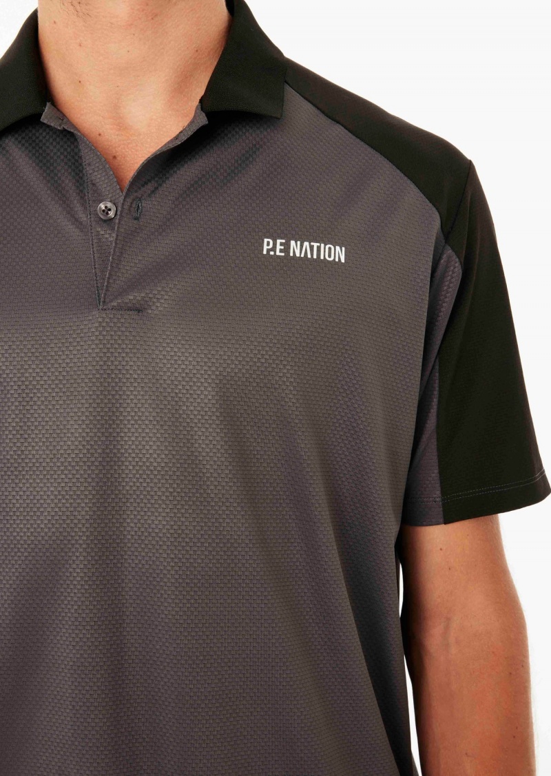 Dark Shadow P.E Nation Title Triumph Polo Shirt | XFEWLDU-32