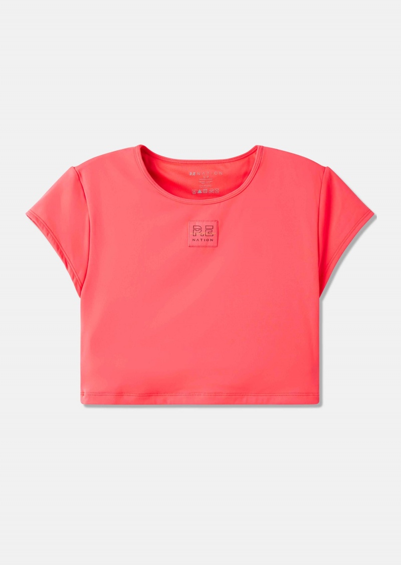 Diva Pink P.E Nation Verbena Tee | GYEDNKV-65