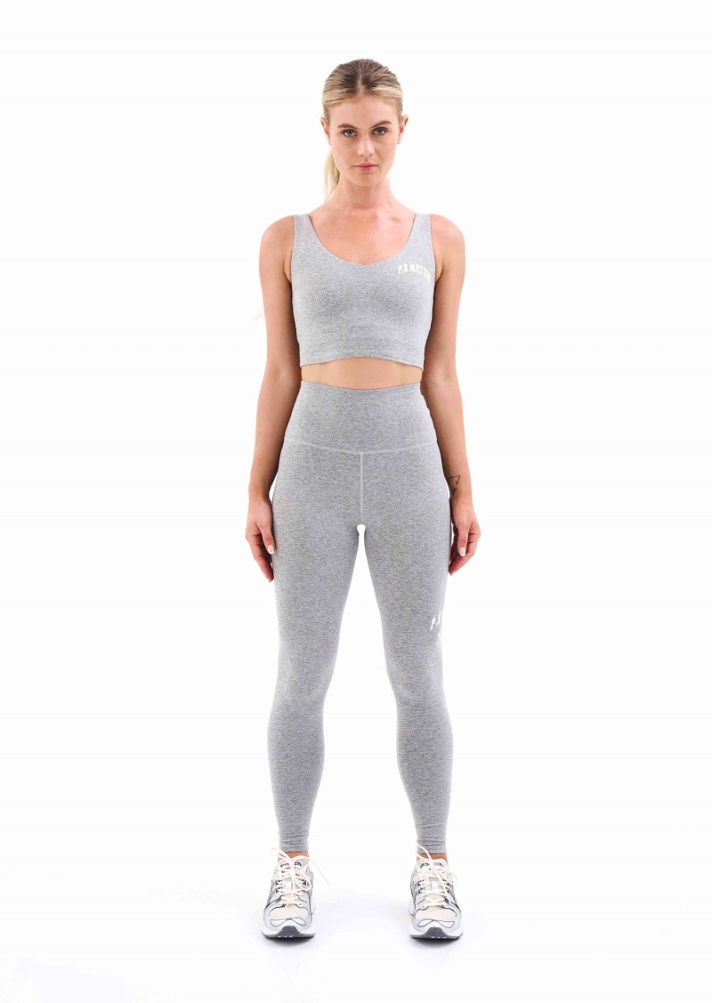 Grey Marl P.E Nation Camino Legging | ZXJROUE-84