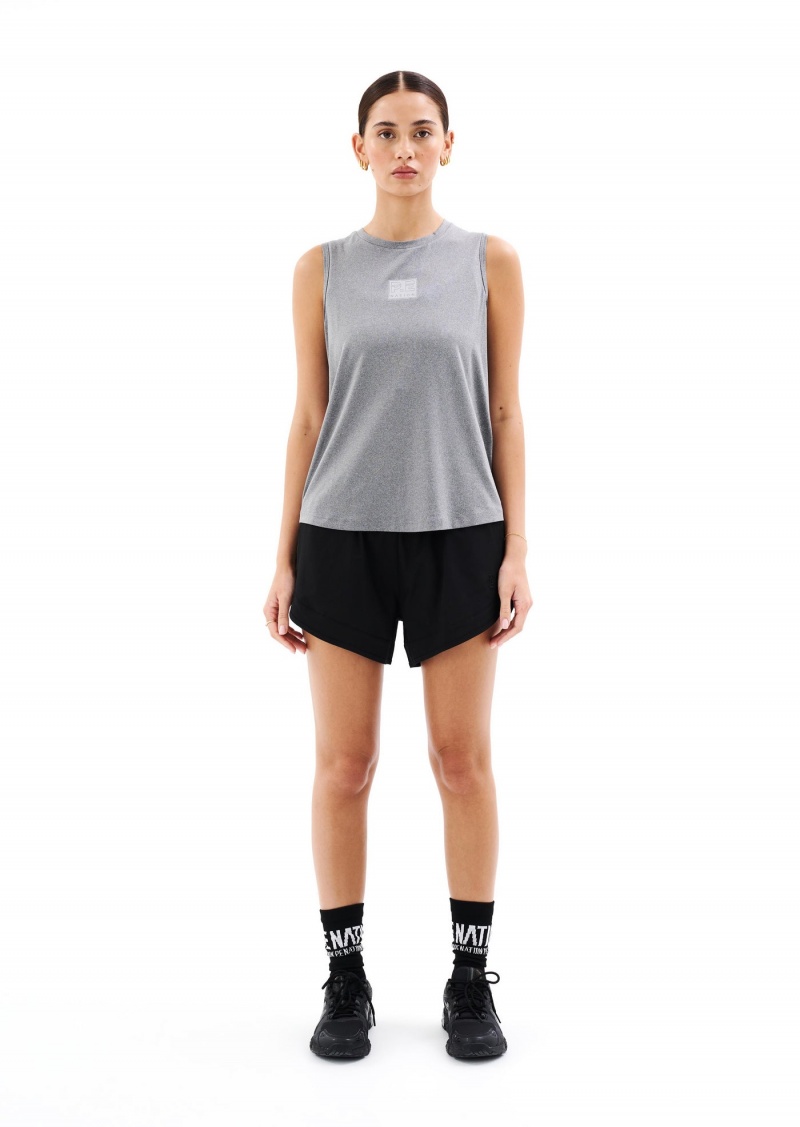 Grey Marle P.E Nation Crossover Marle Air Form Tank | XBLJQCM-90