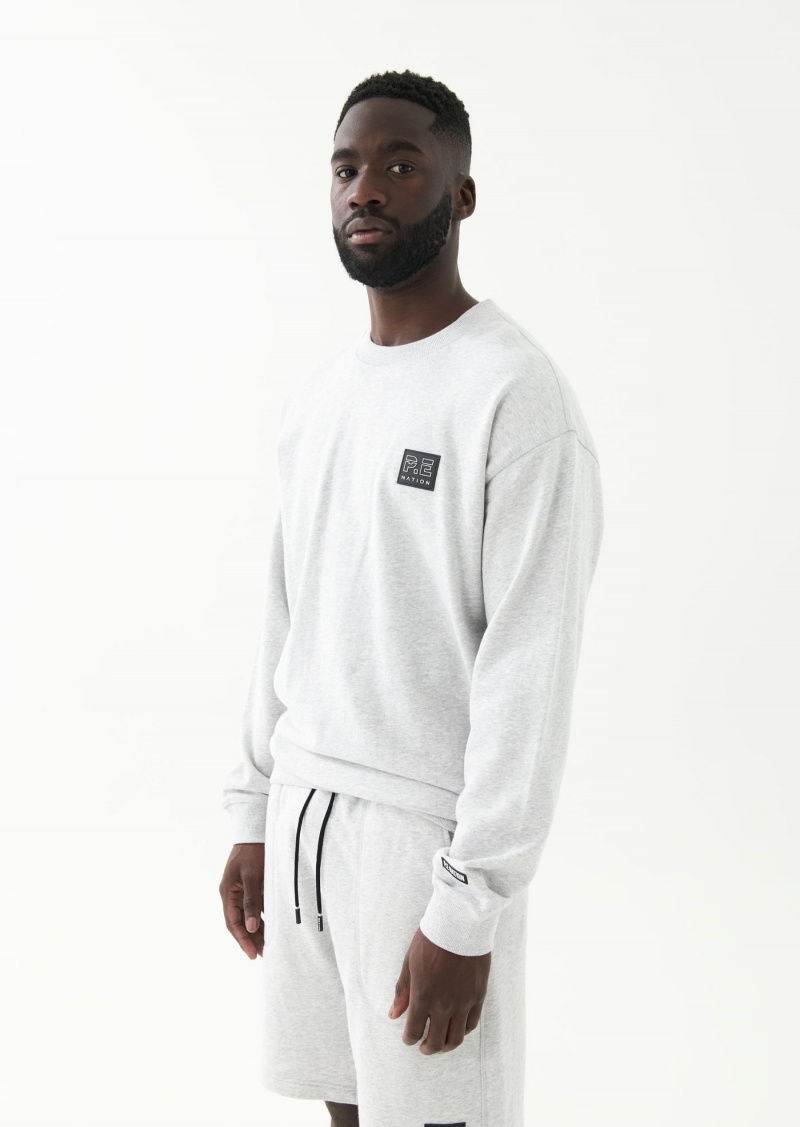 Grey P.E Nation Fortitude Sweat | TUNKWJO-25