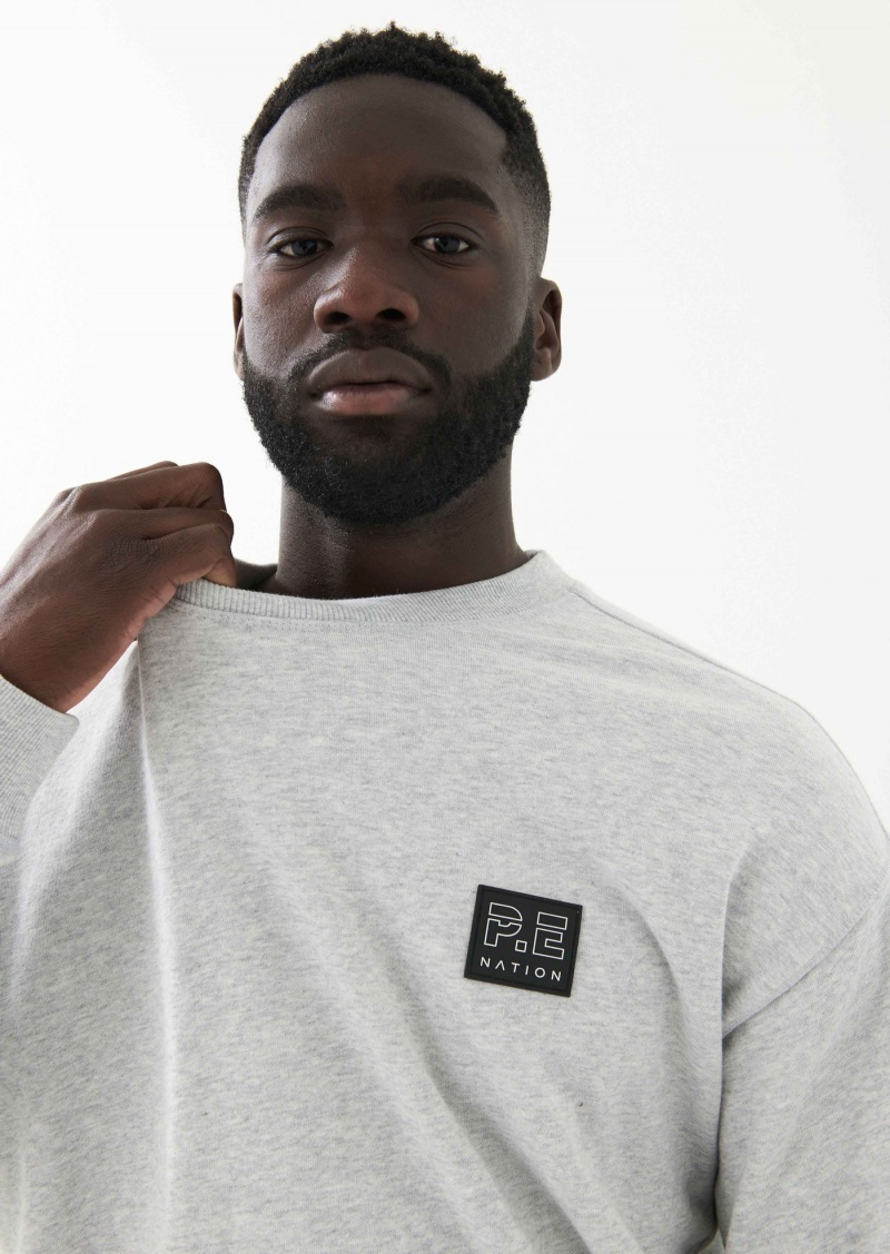 Grey P.E Nation Fortitude Sweat | TUNKWJO-25