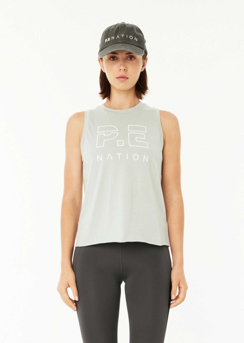 High Rise P.E Nation Shuffle Tank | LHYPGCO-05