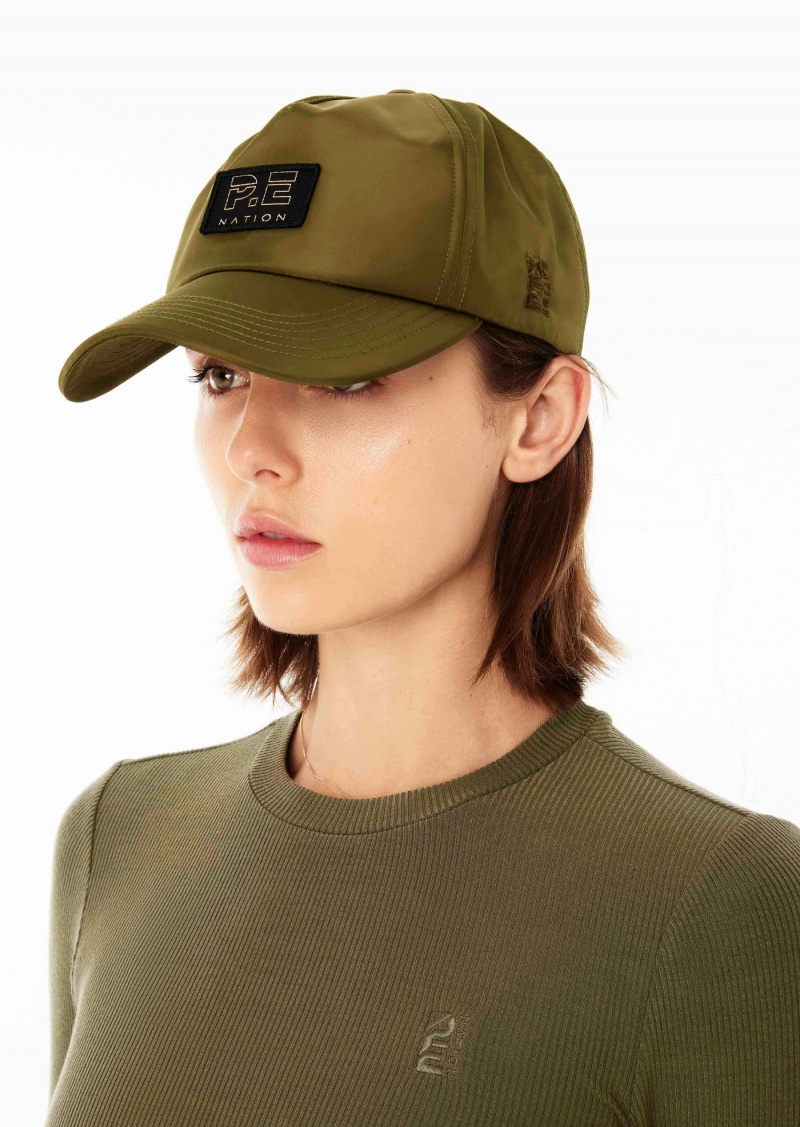 Khaki P.E Nation A Frame Cap | CKMTFNX-73