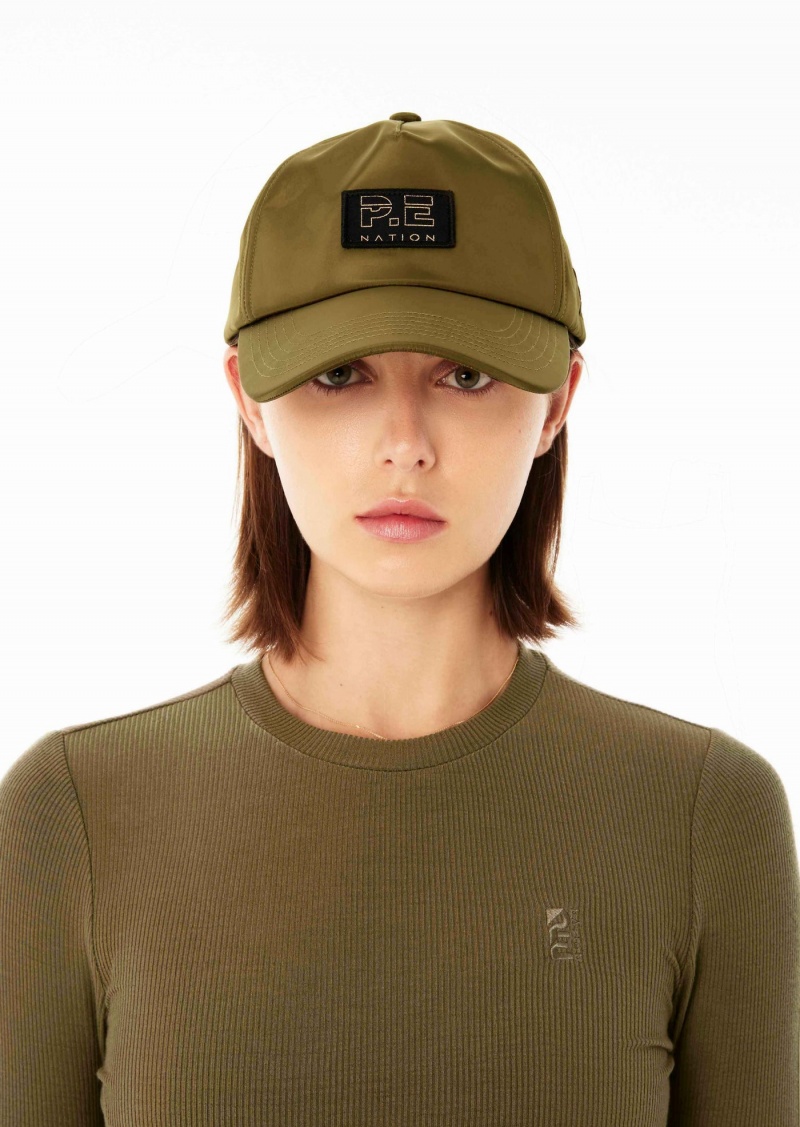 Khaki P.E Nation A Frame Cap | CKMTFNX-73