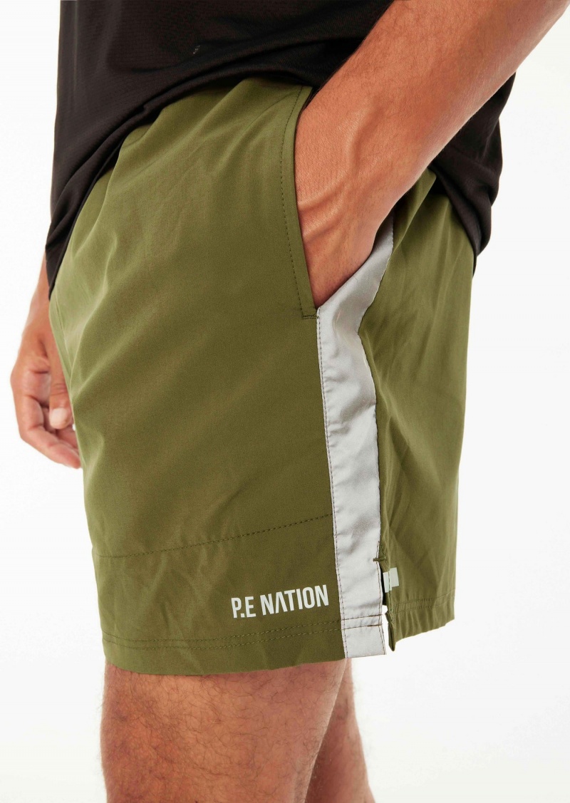 Khaki P.E Nation Adrenalin Short | FEDMQYX-84