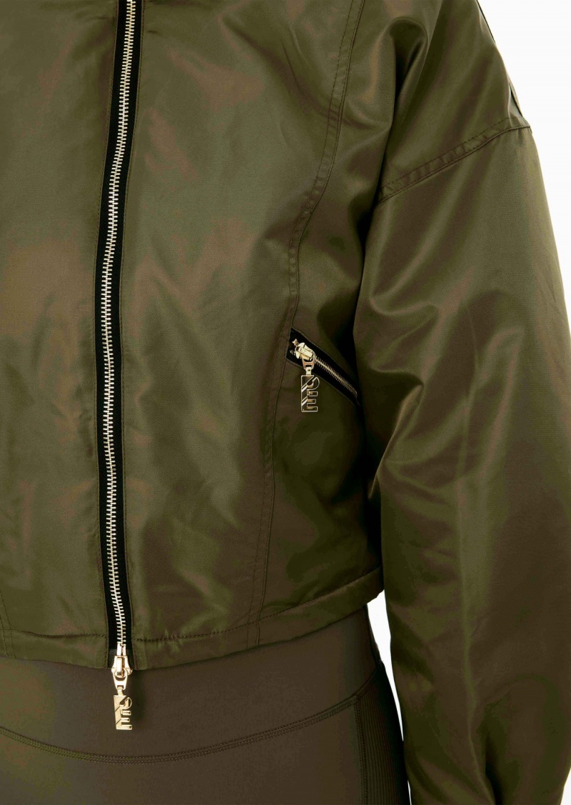 Khaki P.E Nation Overtime Jacket | WQYINJZ-21