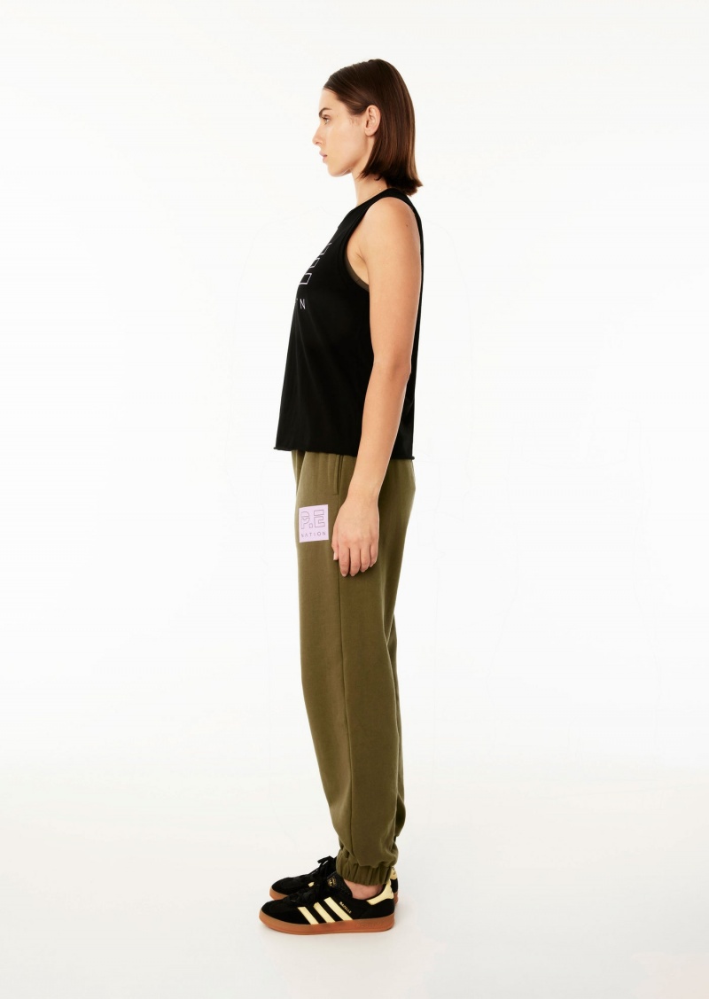 Khaki P.E Nation Sentimental Trackpant | COYXAGE-98