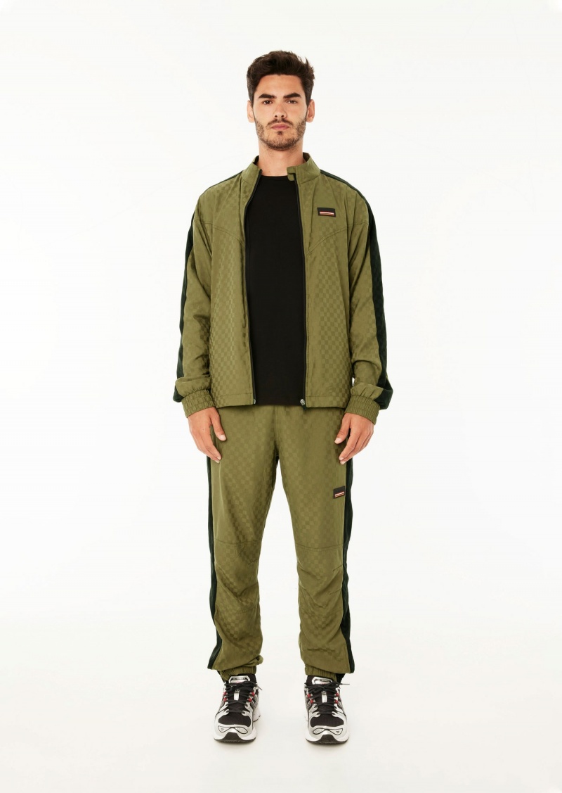 Khaki P.E Nation West Division Jacket | LETYUMD-96