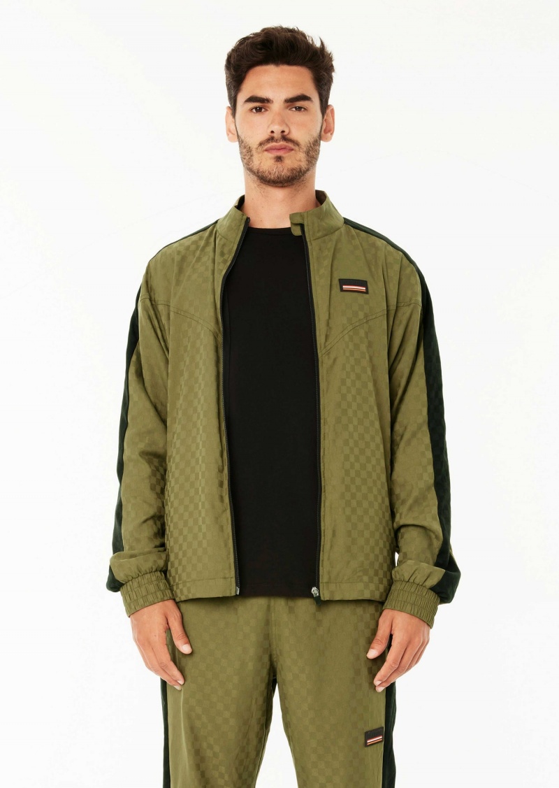 Khaki P.E Nation West Division Jacket | LETYUMD-96