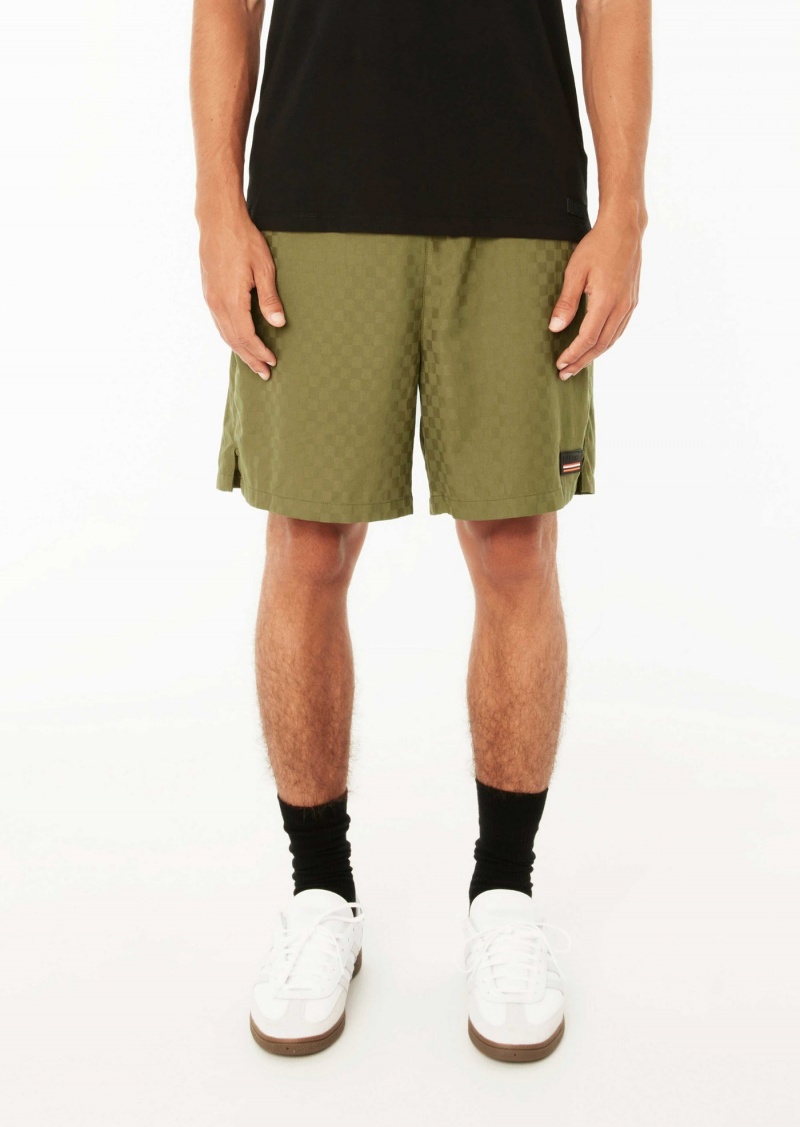 Khaki P.E Nation West Division Short | NJWFBMA-63