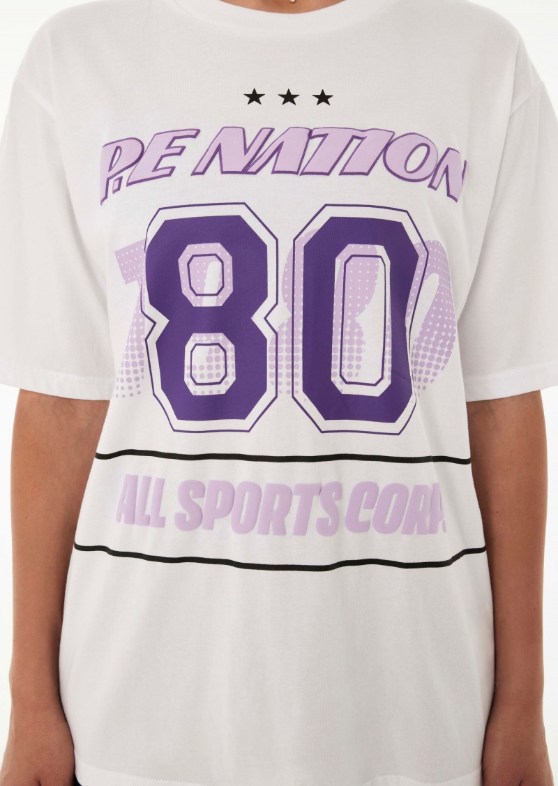 Optic White P.E Nation Improvise Tee | RVCHNAS-69