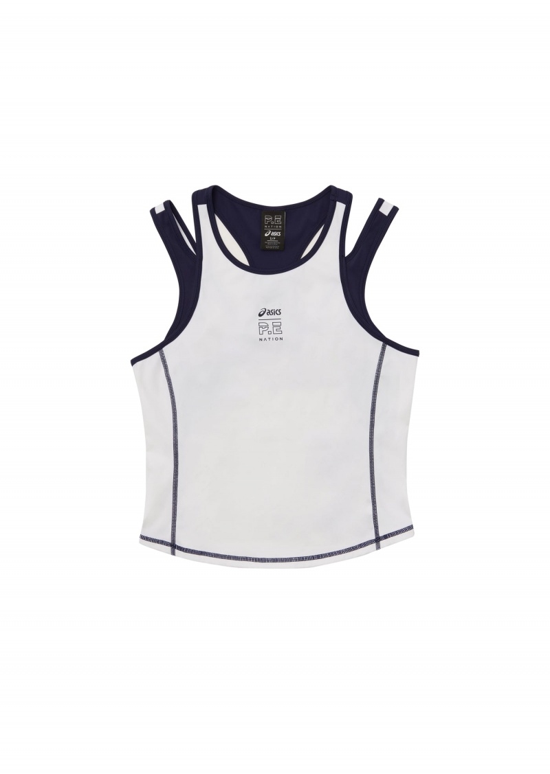 Optic White P.E Nation Sano Tank | QCMBPGN-52